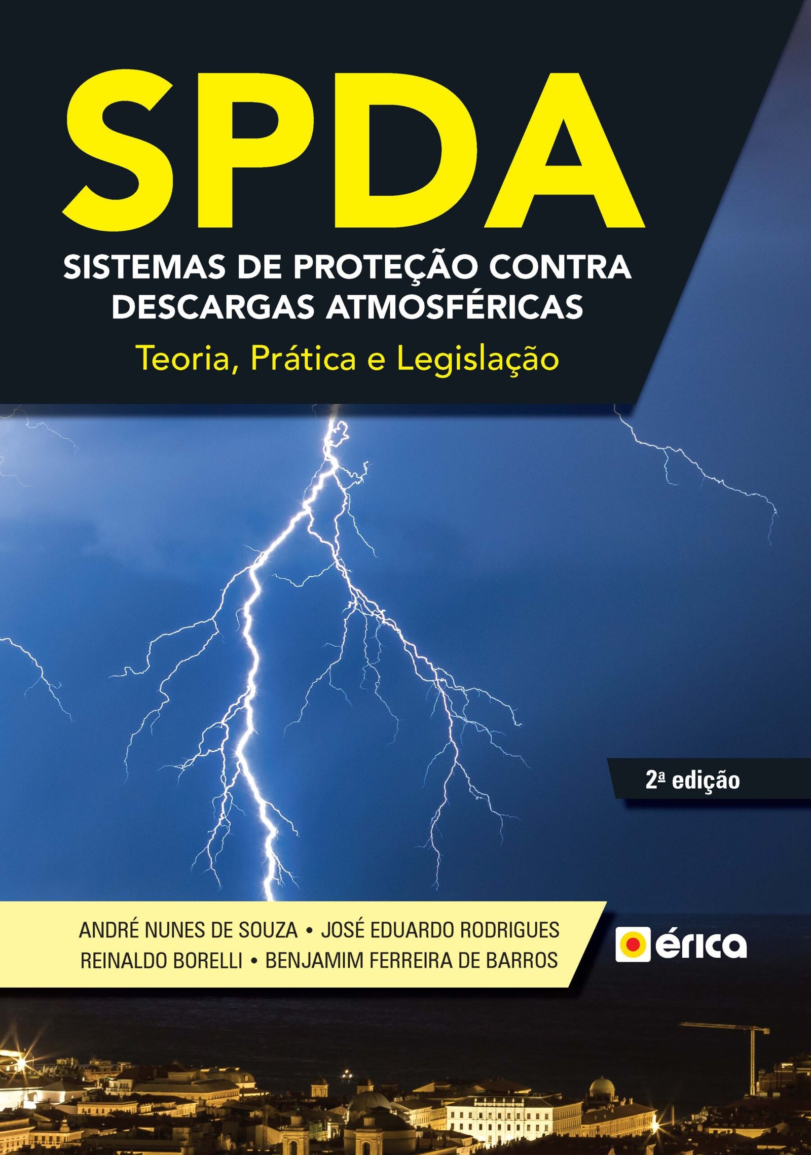9788536532936 SPDA – Sistemas de Proteção contra Descargas Atmosféricas - Imagem 1