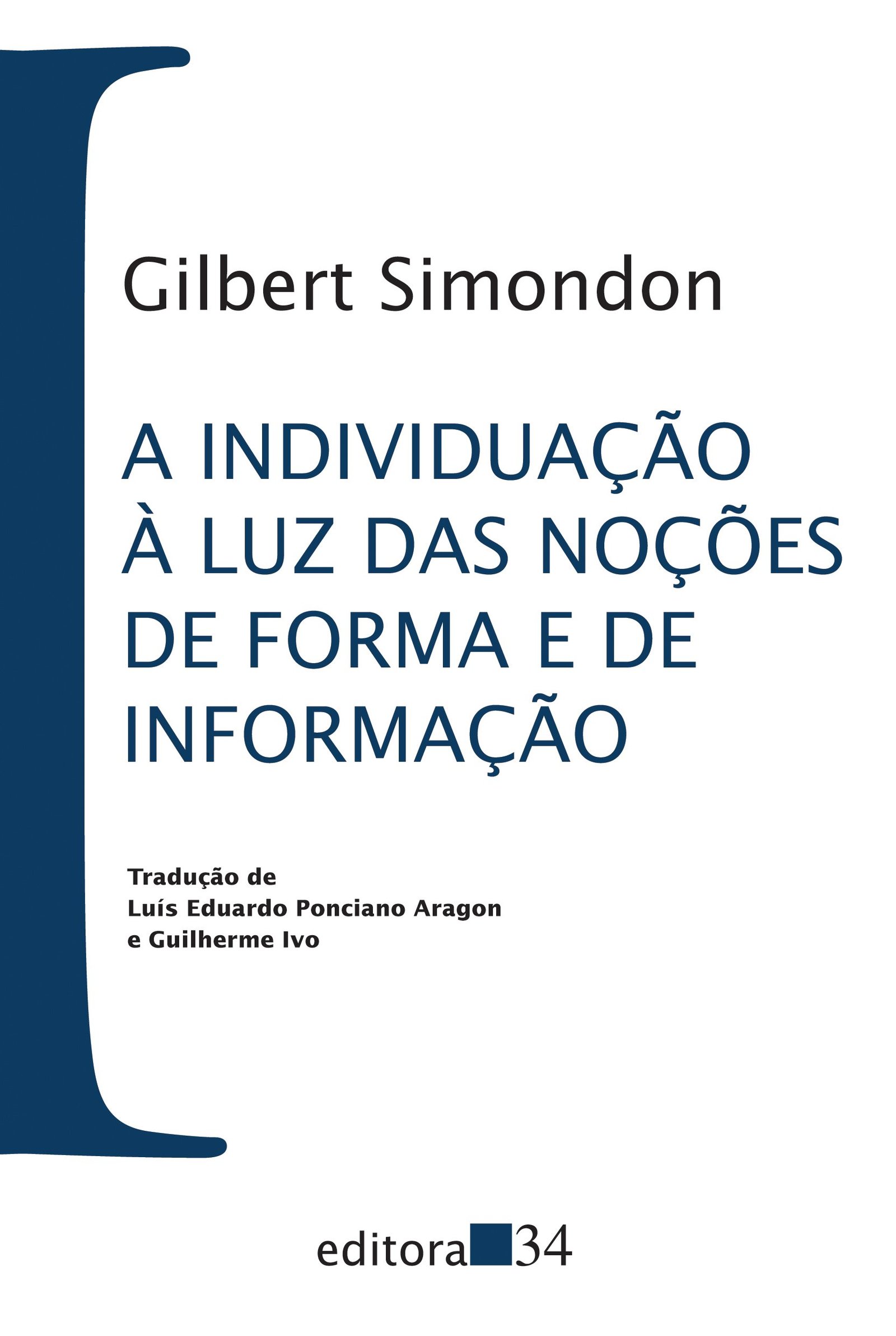 9788573267556 A individuação à luz das noções de forma e de informação - Imagem 1