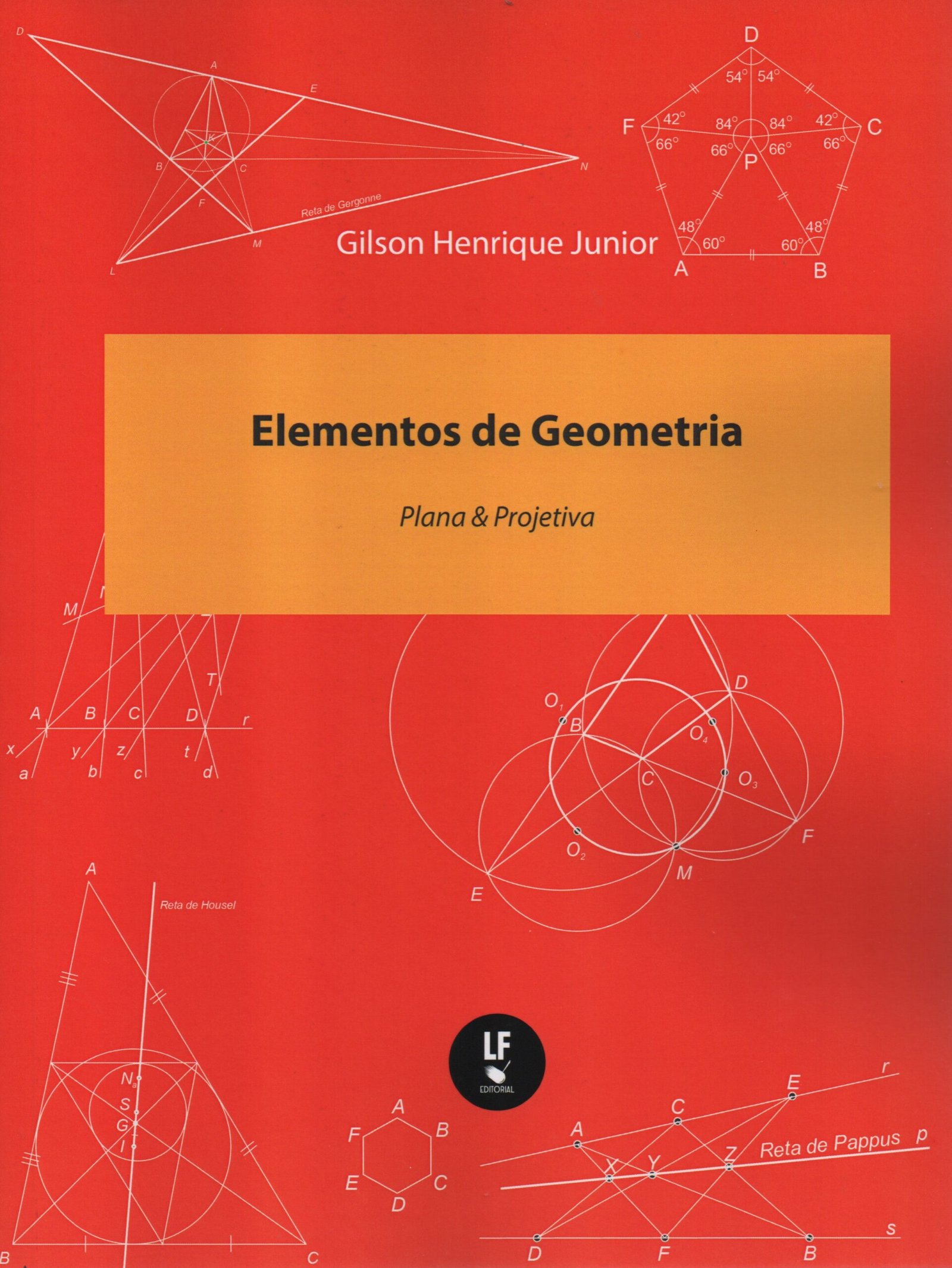 9786555637250 Elementos de Geometria : plana e projetiva - Imagem 1