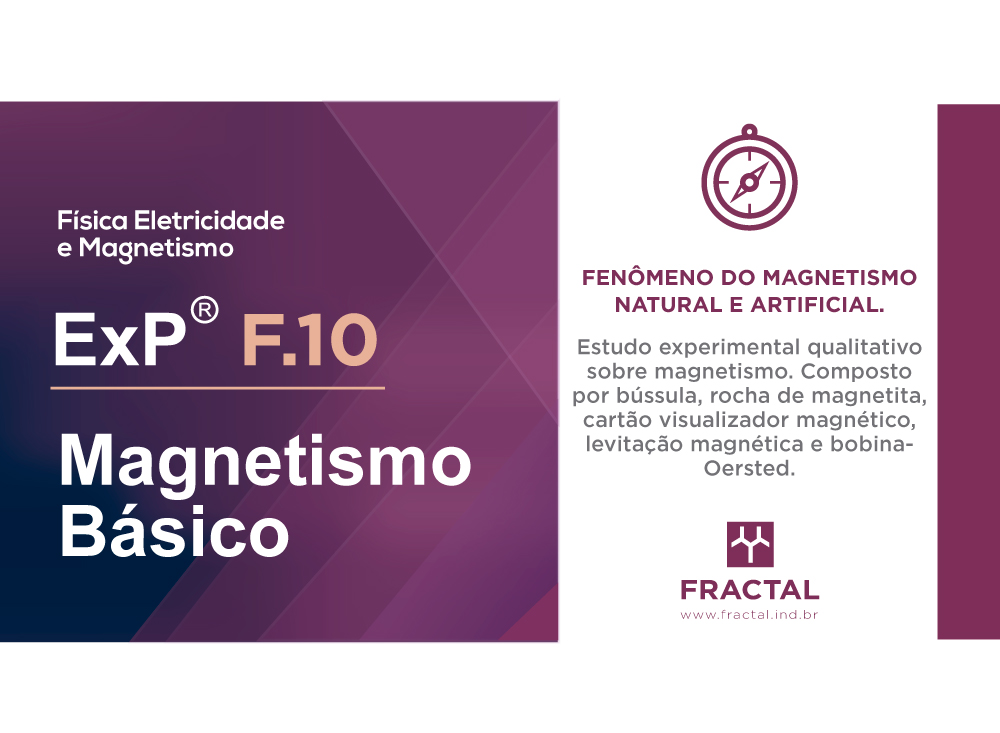37401 Kit Magnetismo Básico F.10 - Imagem 1